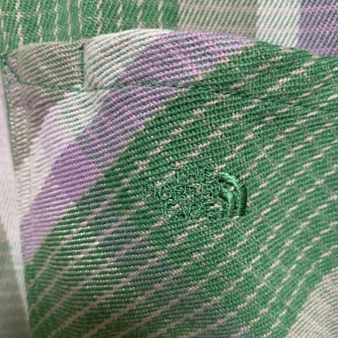 美品 THE NORTH FACE PURPLE LABEL チェックワンピース