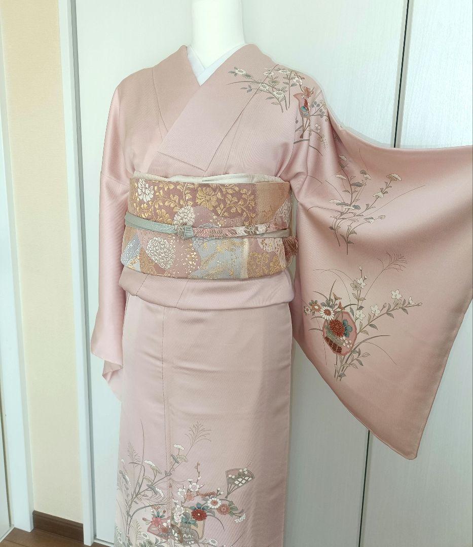 正絹訪問着（未使用）フルセット4点　入学式　卒業式　結婚式　宮参り