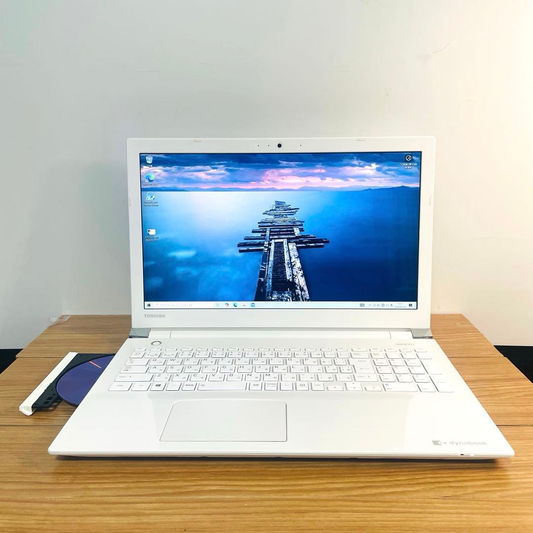 人気美麗ホワイト設定済すぐ使えるメモリ8SSD256ギガカメラWin11オフィス