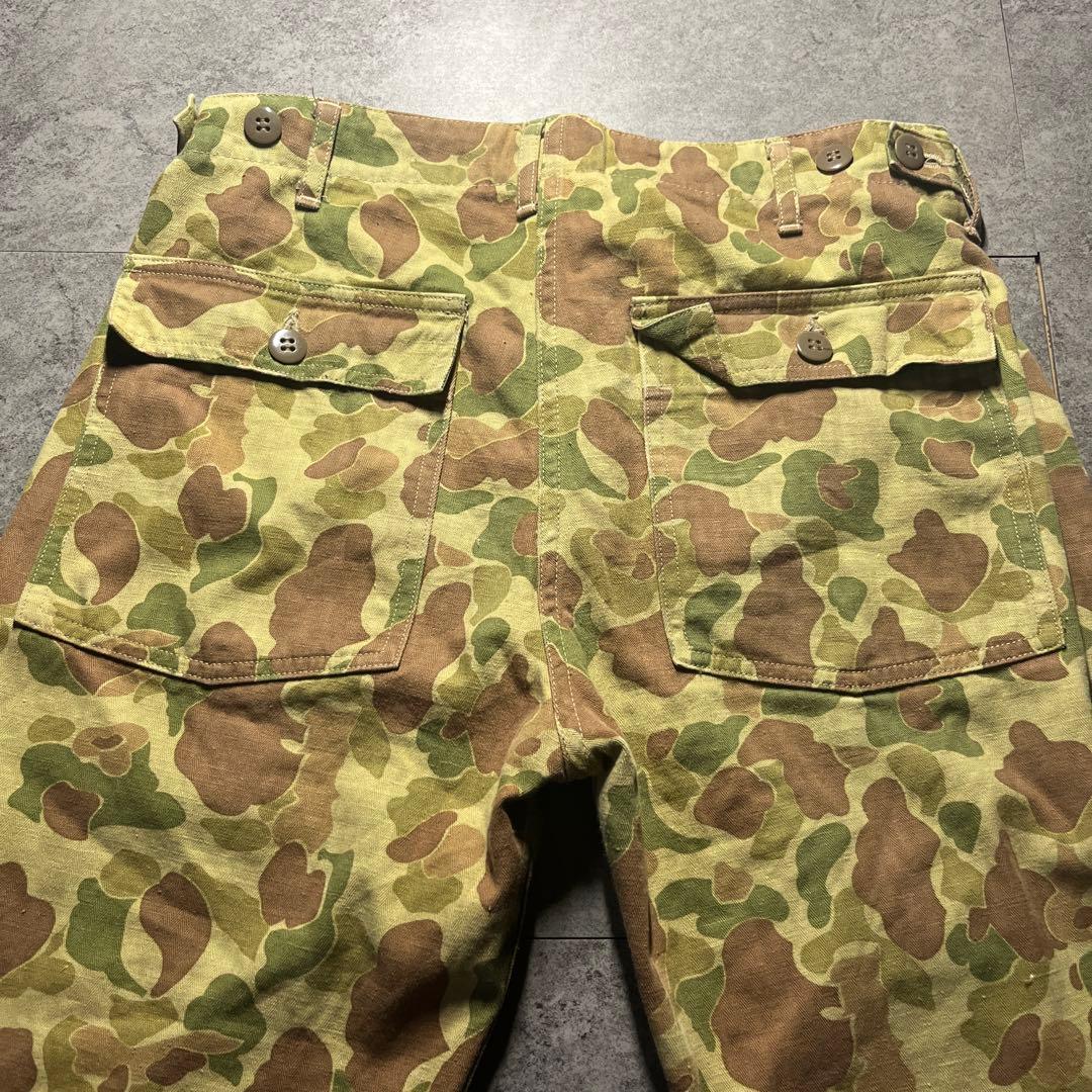 フェローズ ダックカモ ベイカーパンツ S 送料無料