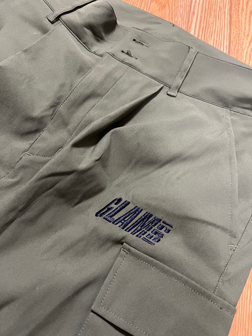 茶*こ様 glamb カーゴパンツ グリーン