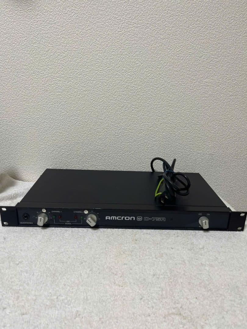 アンプ #016 AMCRON D-75A