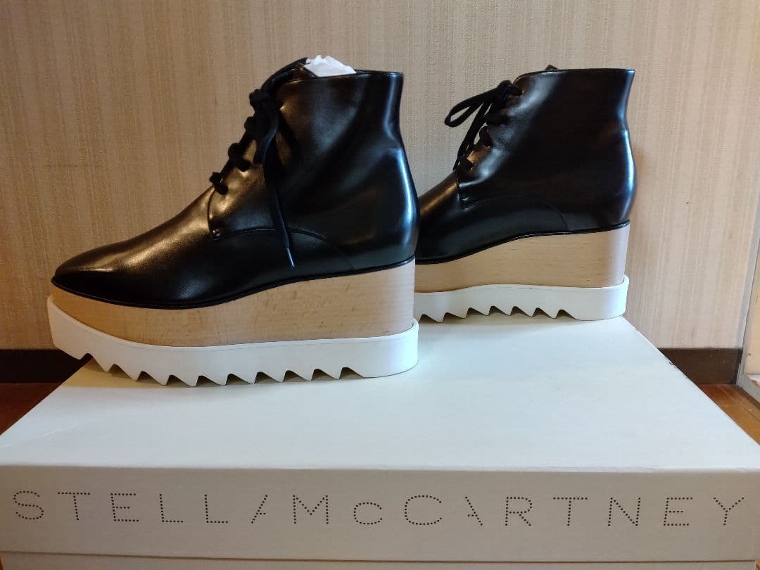 【新品レア ハイカット】STELLA McCARTNEY エリス 37 ブラック