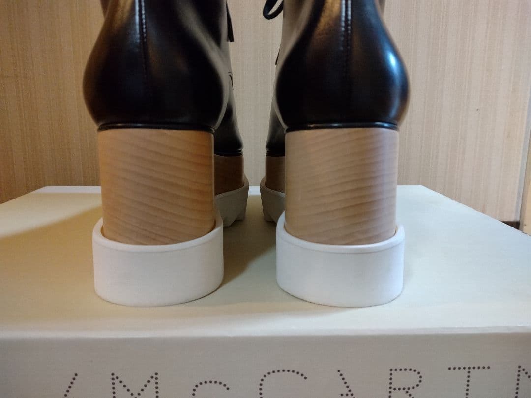 【新品レア ハイカット】STELLA McCARTNEY エリス 37 ブラック