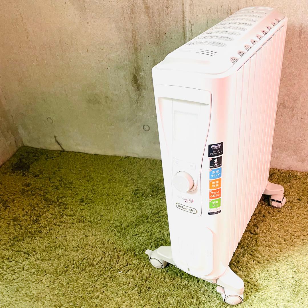 DeLonghi RHJ75V0915-GY オイルヒーター 動作確認済み