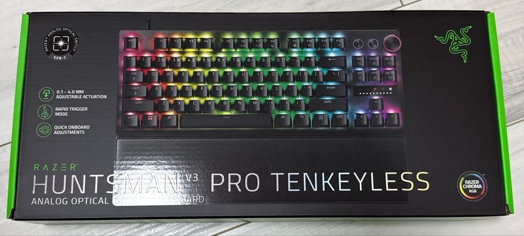 キーボード RAZAR HUNTSMAN v3PRO TENKEY LESS