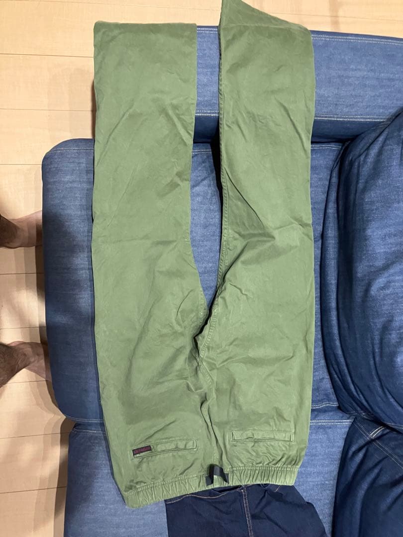 グラミチ　パンツ2本セット　オリーブ デニム