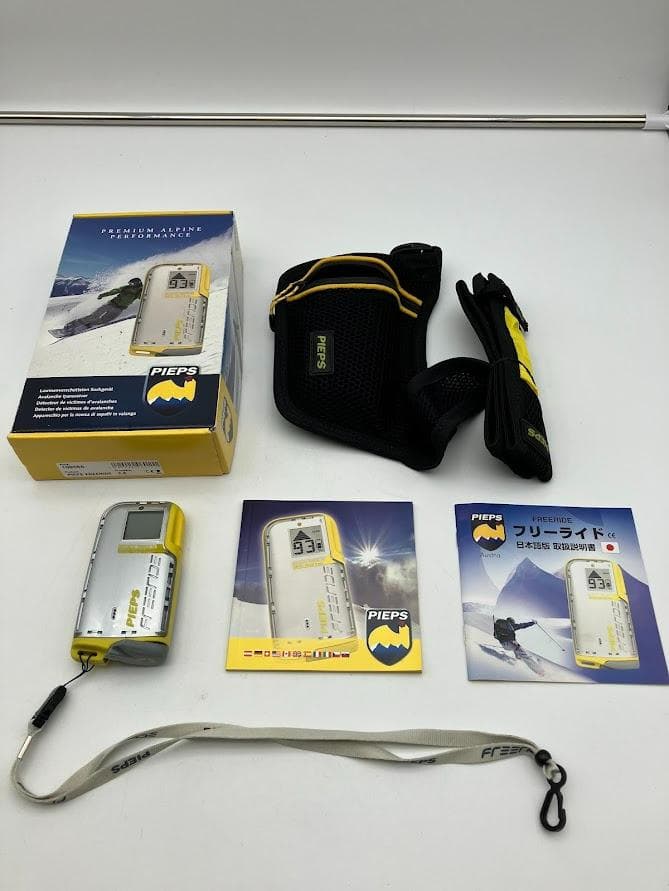 美品　動作品　PIEPS フリーライド ビーコン　トランシーバー　アバランチ4