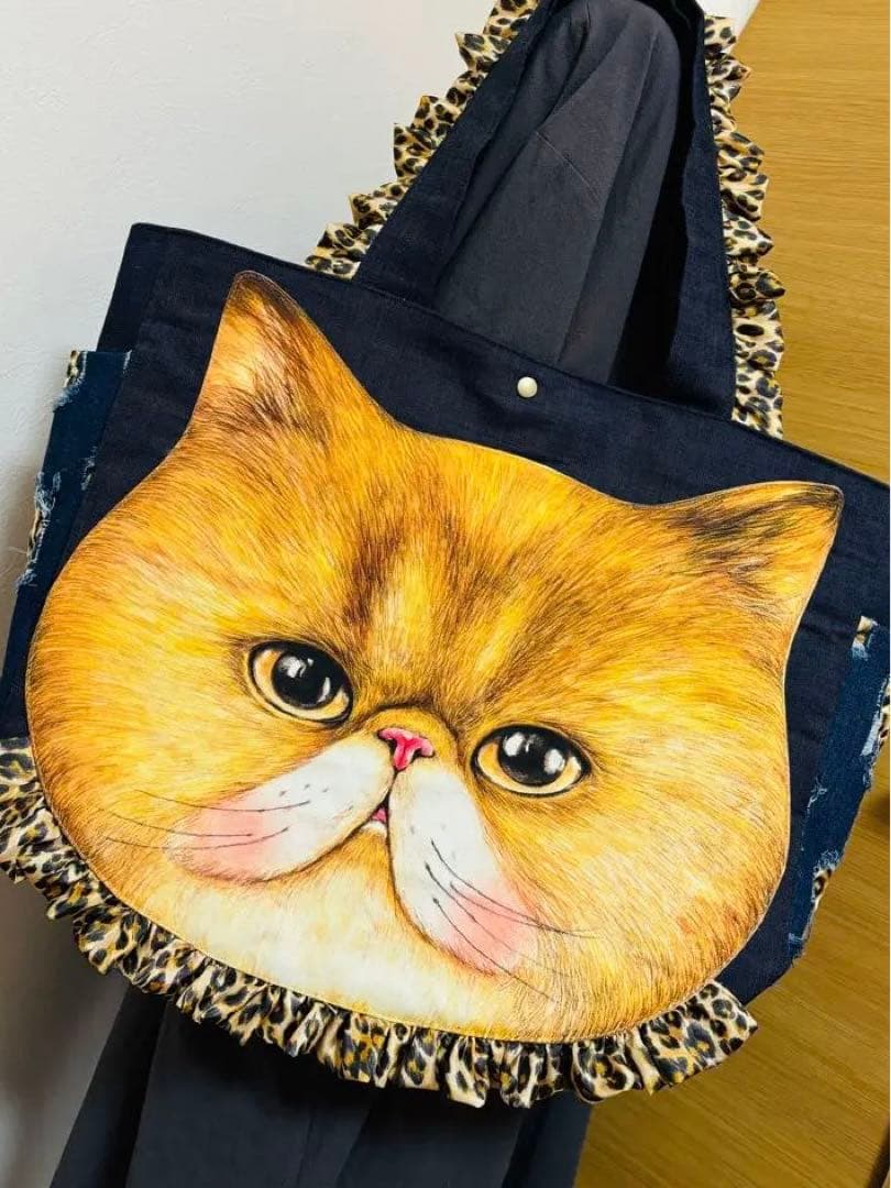 ゆ*ら様 ★クムくん★BIGサイズ肩掛けサイドポケット付きトート☆コヤンイサムチ