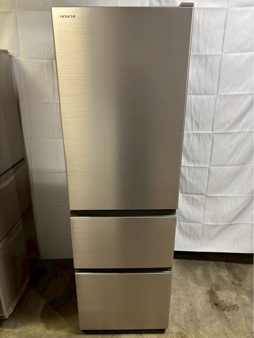 日立 3ドア冷蔵庫 R-V32KV 2020年製315L 右開き