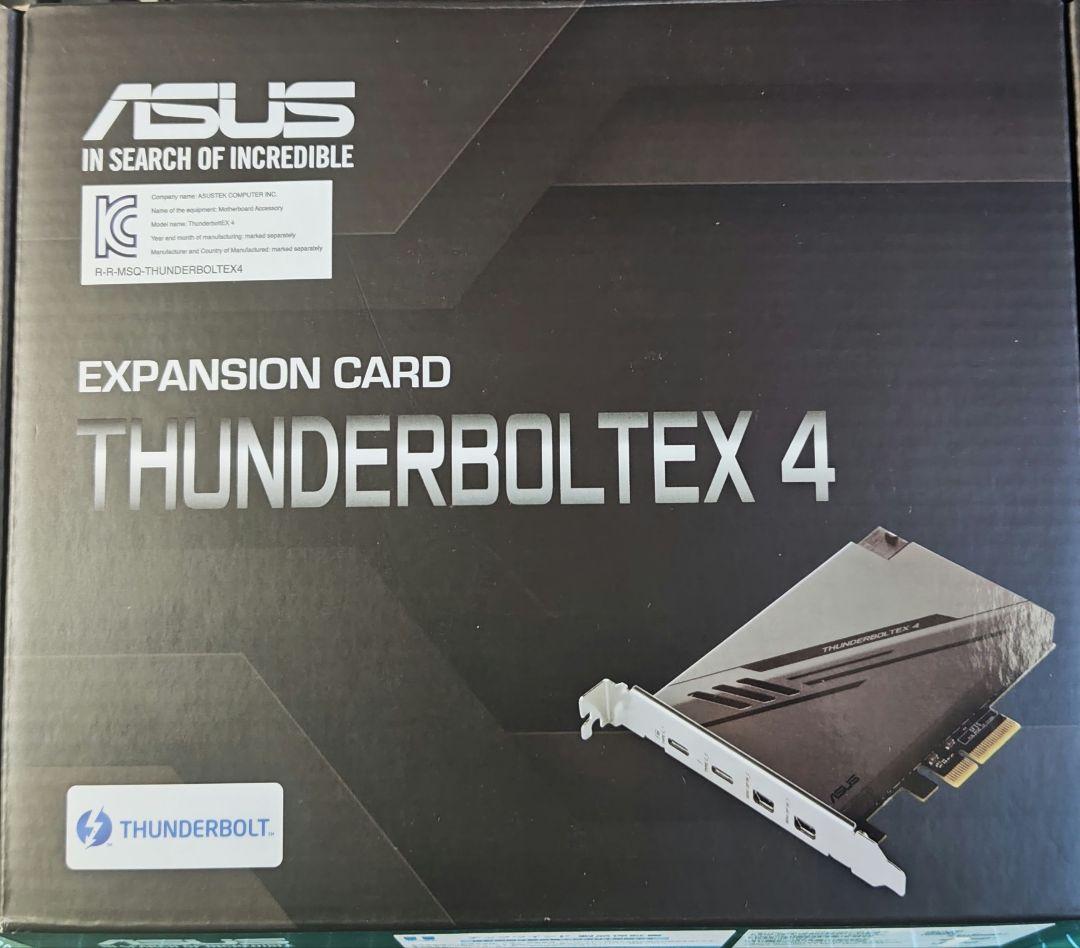 ASUS THUNDERBOLTEXT 4 拡張カード