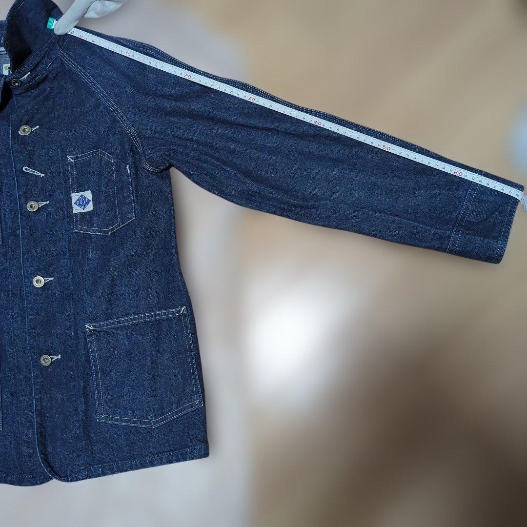 POST OVERALLS カバーオール S ポストオーバーオールズ デニム
