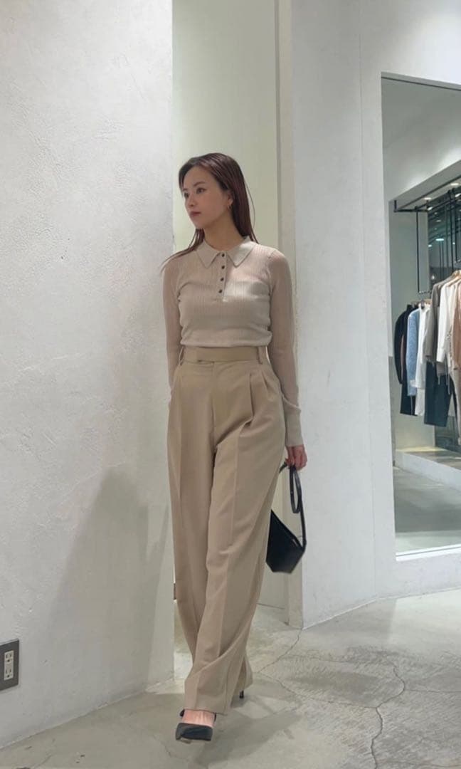 Whim Gazetteウィムガゼット【THE PAUSE】 シアーポロニット