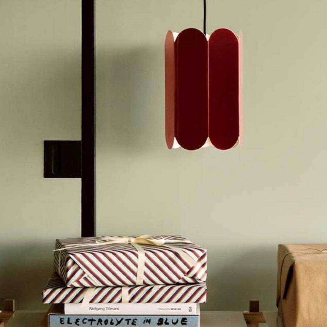 Hay Arcs Shade オーバーンレッド　コードセット付 ペンダント　照明