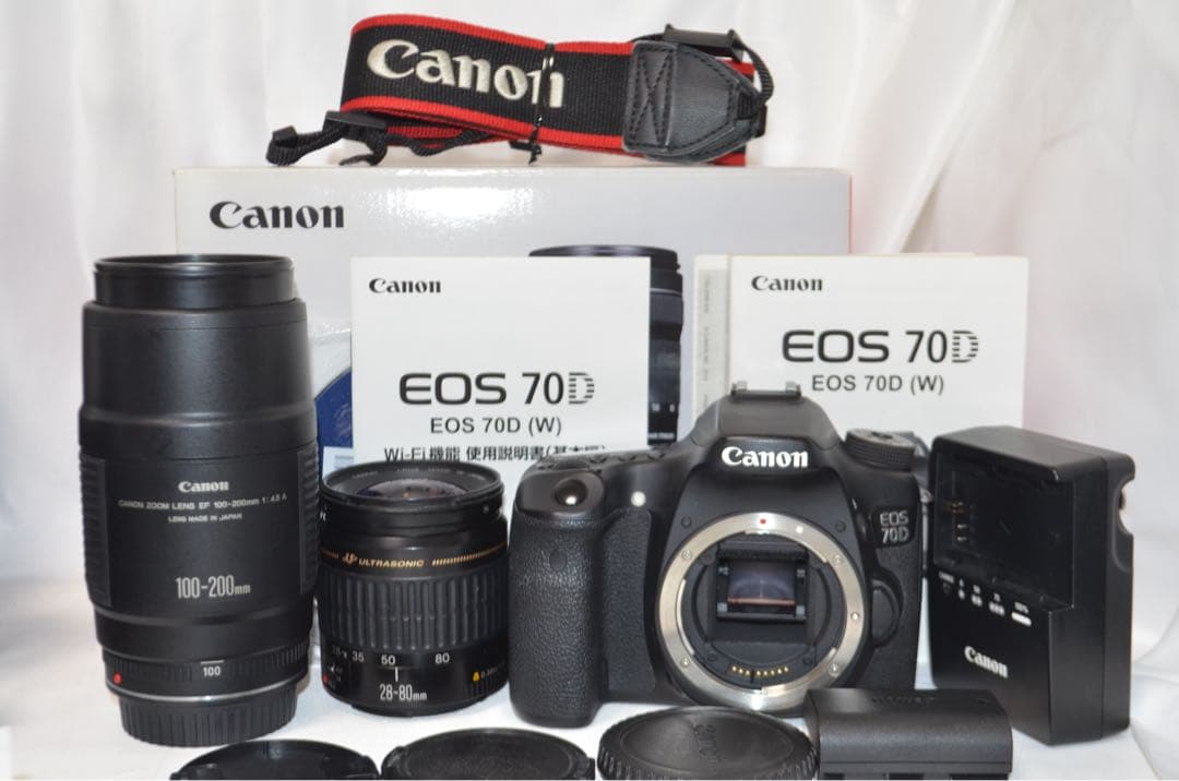 Canon キヤノン EOS 70D レンズセット❤️