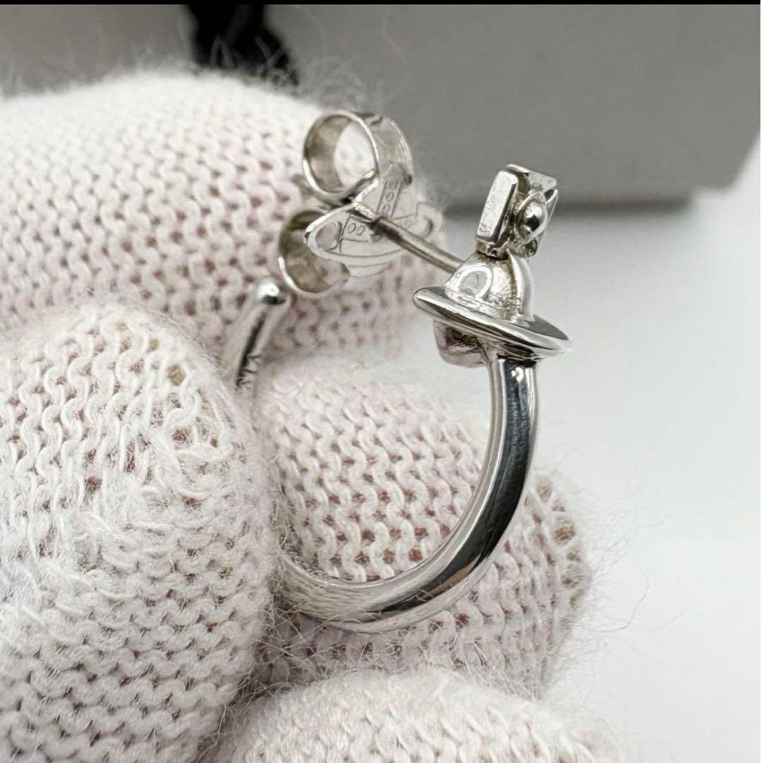 【美品☆】ヴィヴィアンウエストウッド シングルフープピアス オーブ VERA