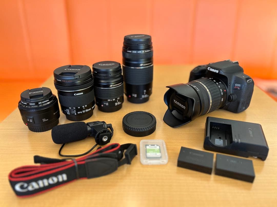 ふ*✨様 Canon EOS kiss x9i レンズ5本セット　美品