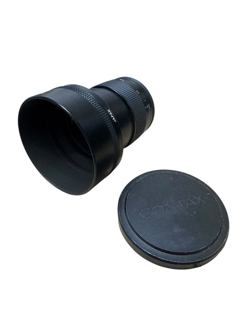 CarlZeiss Planar85mm f1.4 CONTAXメタルフード4付