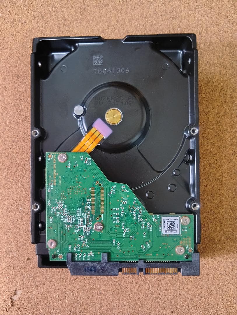 WD Blue 6TB 内蔵型ハードディスクドライブ (D)