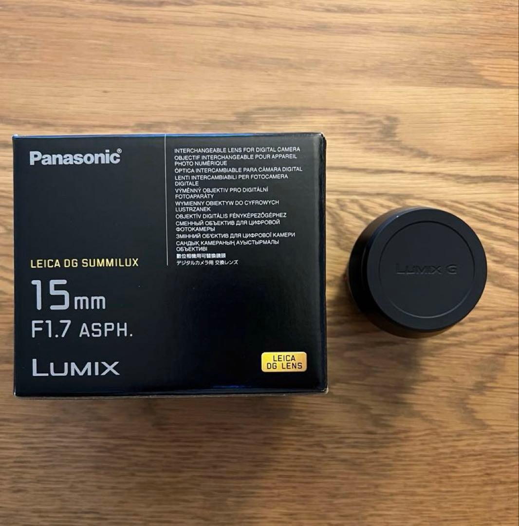 パナソニックLEICA DG SUMMILUX 15mm F1.7 ASPH.
