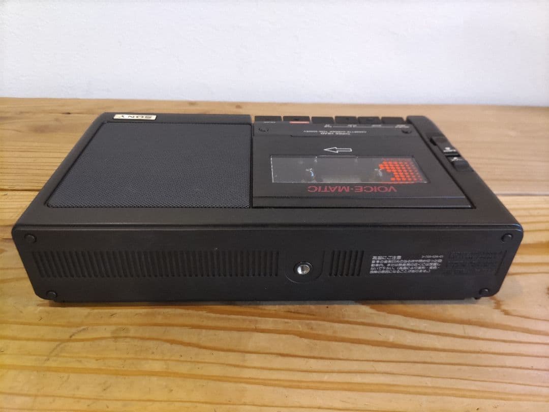 Sony TCM‐5000EV ACアダプター付き　カセットプレーヤー