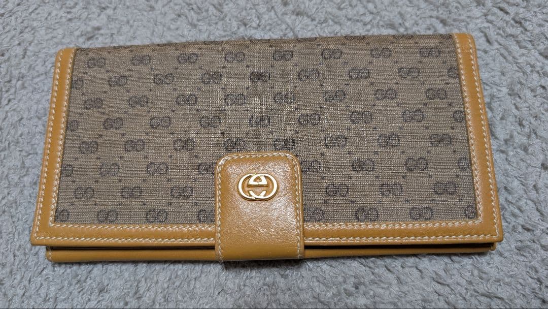 GUCCI 長財布 ベージュイタリア製 正規品