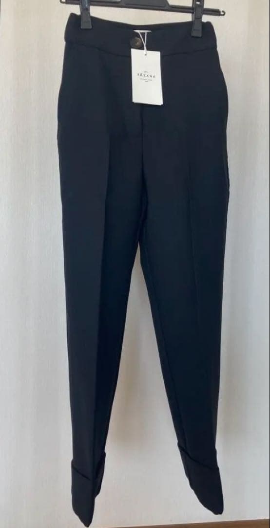 SÉZANE ブラックパンツ/スラックス　新品未使用　32