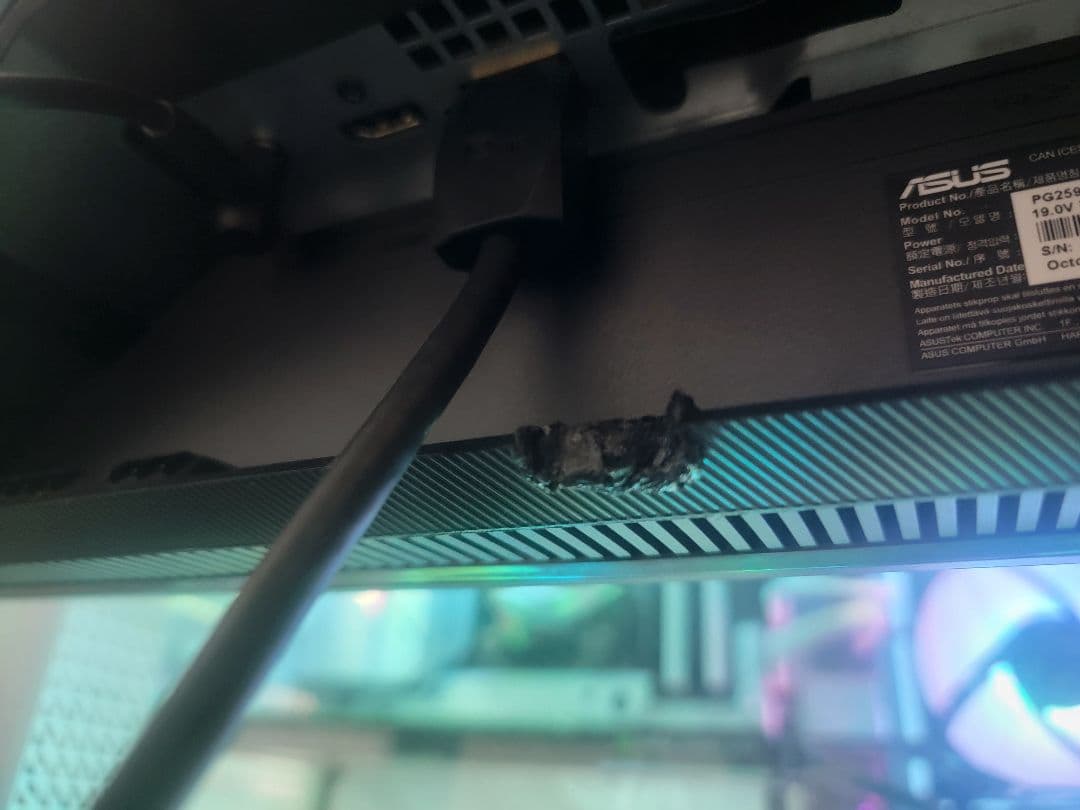 ROG SWIFT PG259QN 360Hz 24.5インチモニター