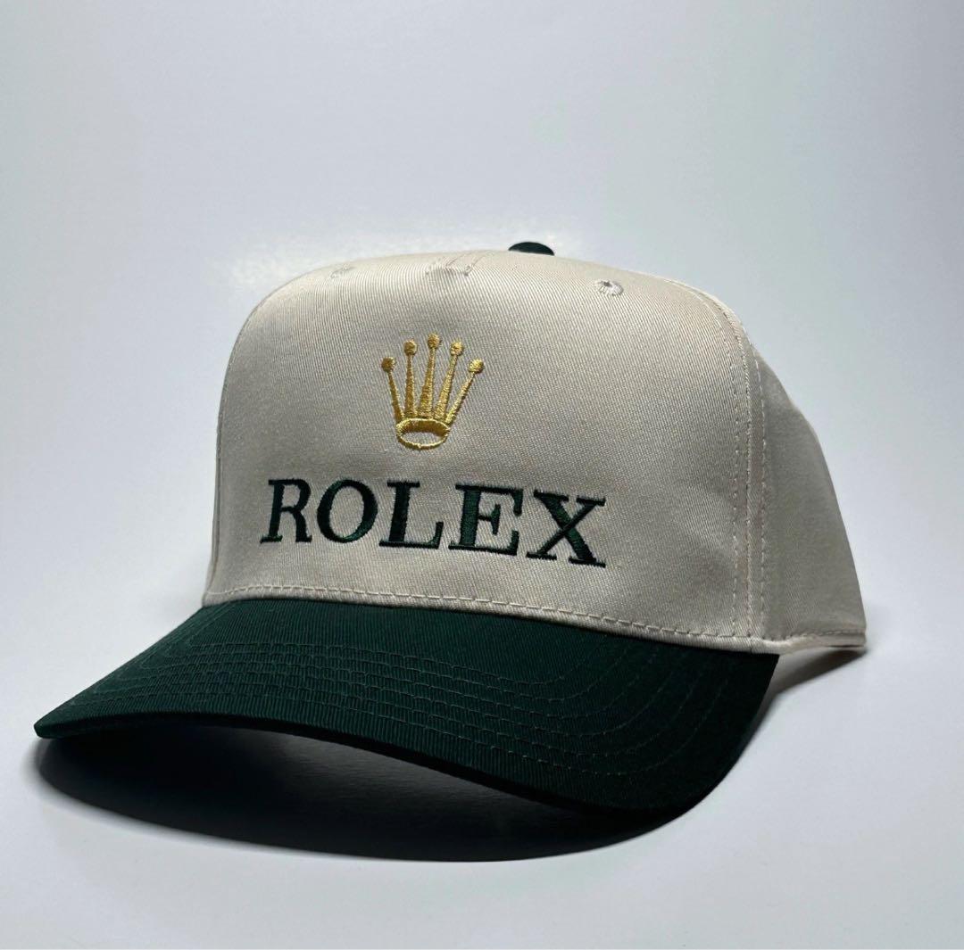 ぽかり様　90s ROLEX アイボリーグリーンキャップ