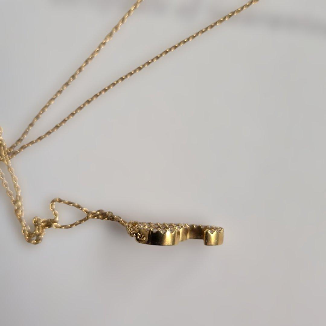 ポンテヴェキオ ダイヤ ネックレス イニシャル Y　Ponte Vecchio