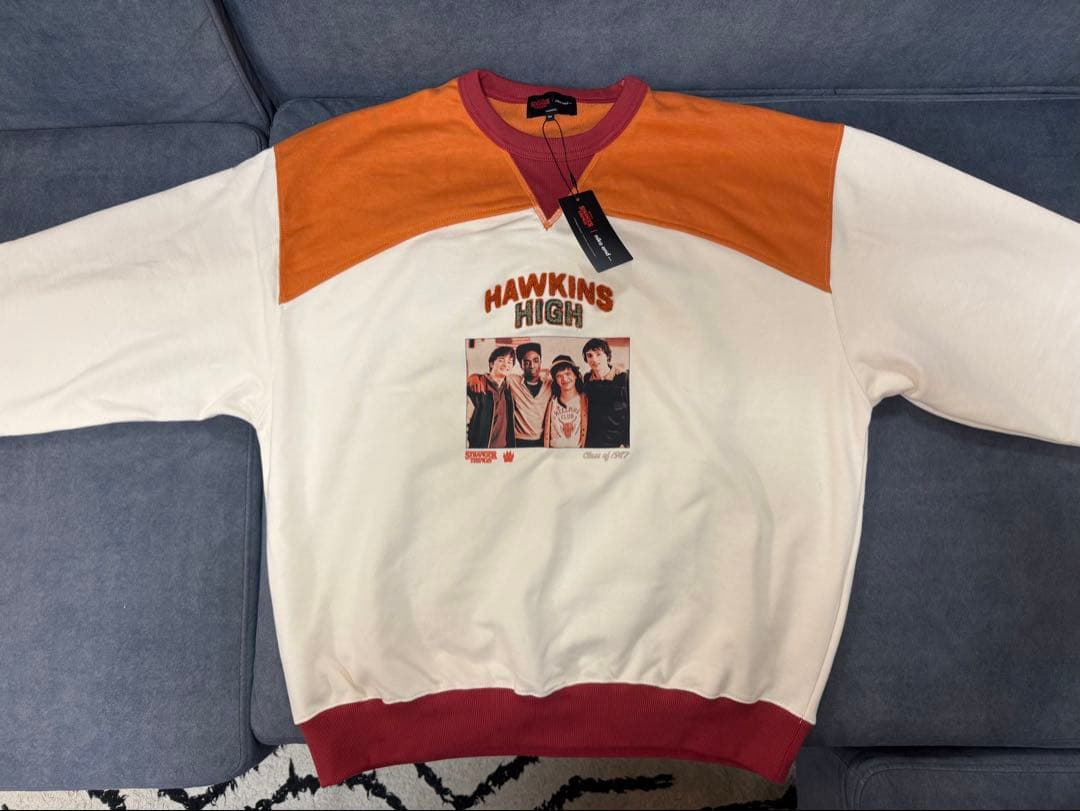 【ストレンジャーシングス】コラボ　スウェット・トレーナー　Mサイズ