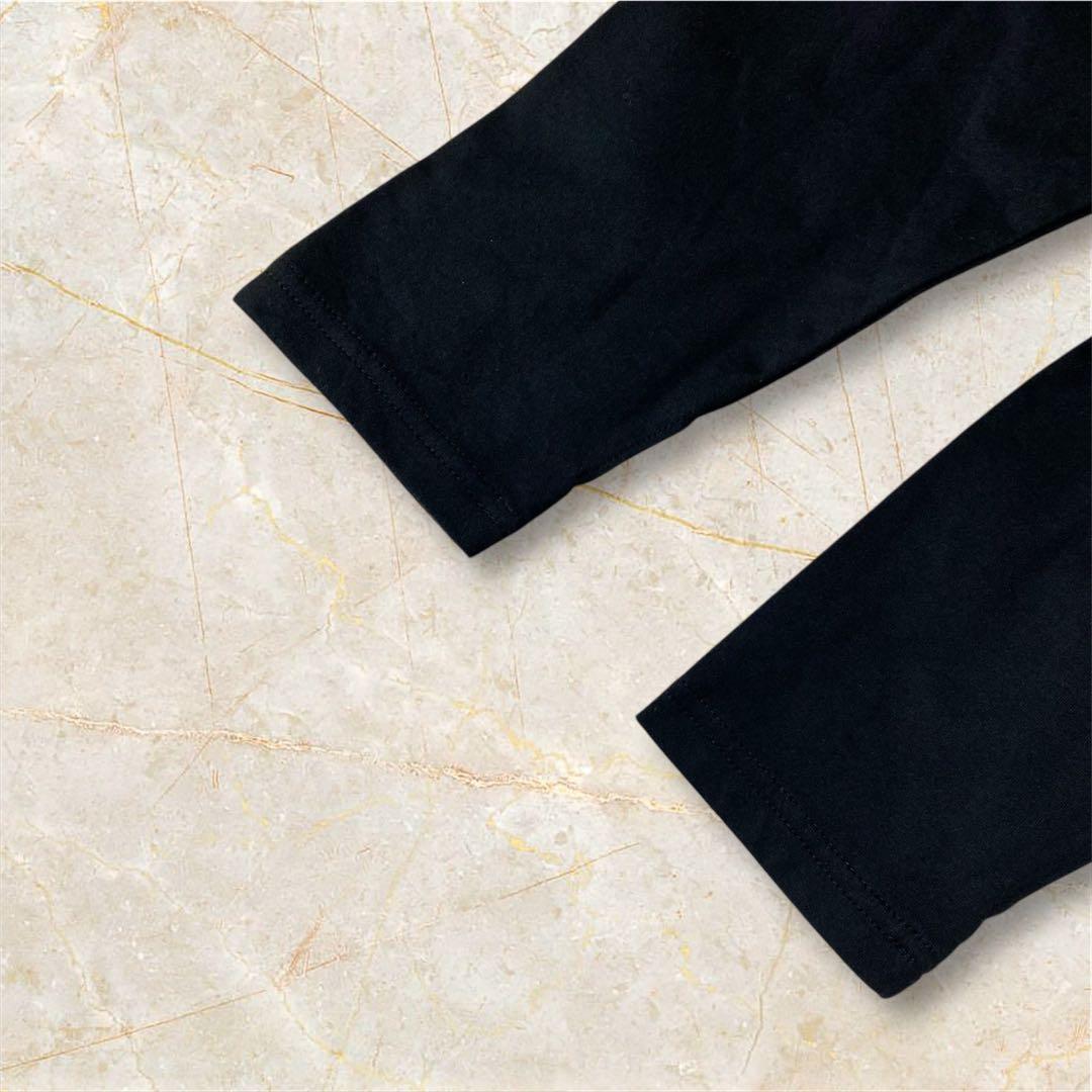 新品タグ付✨【ENFÖLD】 スビン天竺 BOX Aラインカットソー 38 黒