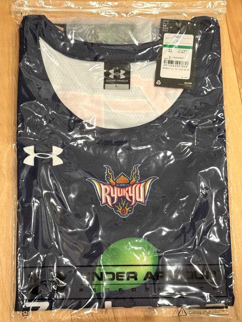 琉球ゴールデンキングス 2025-26シーズン　レプリカユニフォーム　Lサイズ