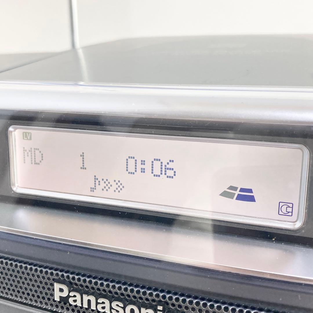 美品 パナソニック パーソナルMDシステム RX-MDX83 コンポ ラジカセ