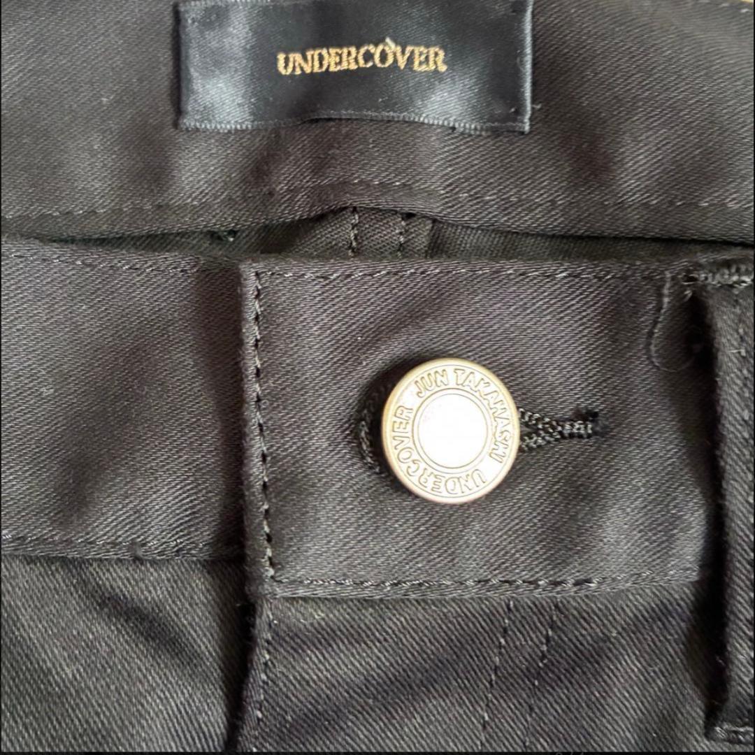 パンツ undercover skinny pants black size:1 zip