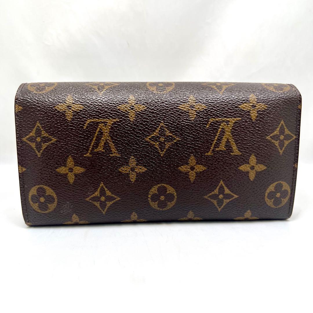 【美品】 ルイヴィトン モノグラム 旧型ポルトフォイユサラ M61725