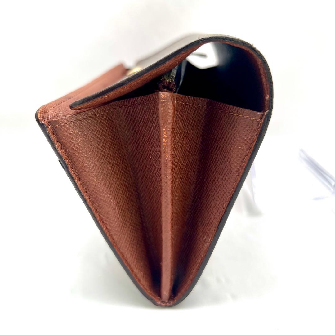 【美品】 ルイヴィトン モノグラム 旧型ポルトフォイユサラ M61725