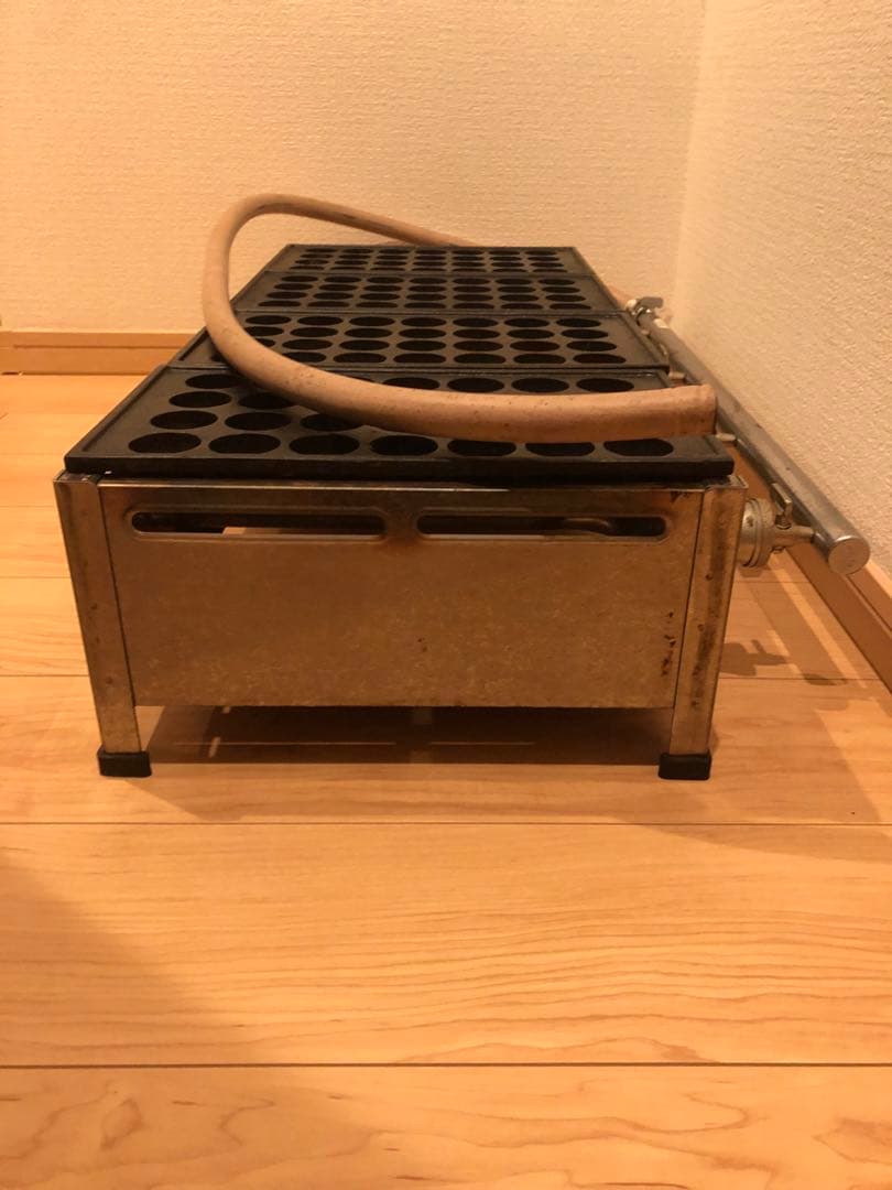 本日限定お値引‼️業務用たこ焼き器 天然ガス(都市ガス)112個