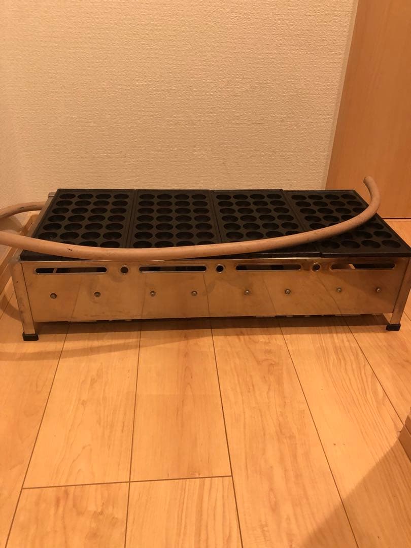 本日限定お値引‼️業務用たこ焼き器 天然ガス(都市ガス)112個