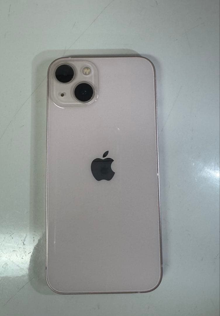 iPhone13 本体　ピンク128gb バッテリー75%