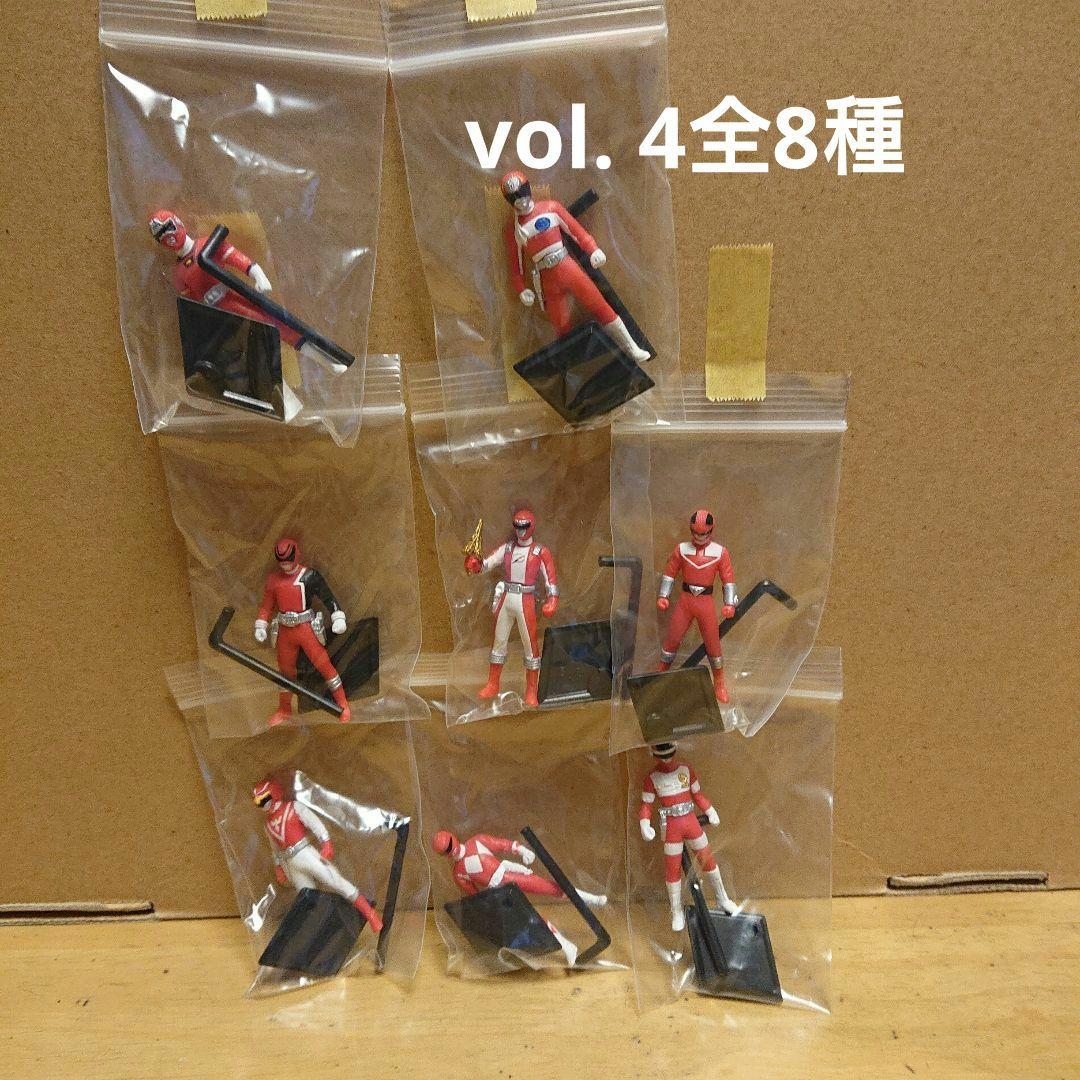 スーパー戦隊レッドクロニクルvol. 1～vol. 4全33種中31種＋ダブリ