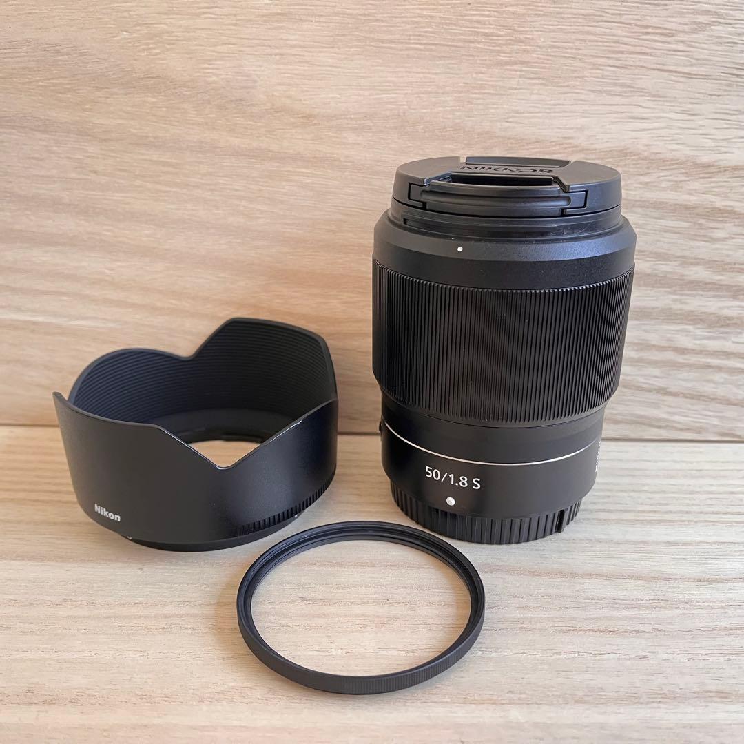 NIKKOR Z 50mm f/1.8 S レンズプロテクター付き