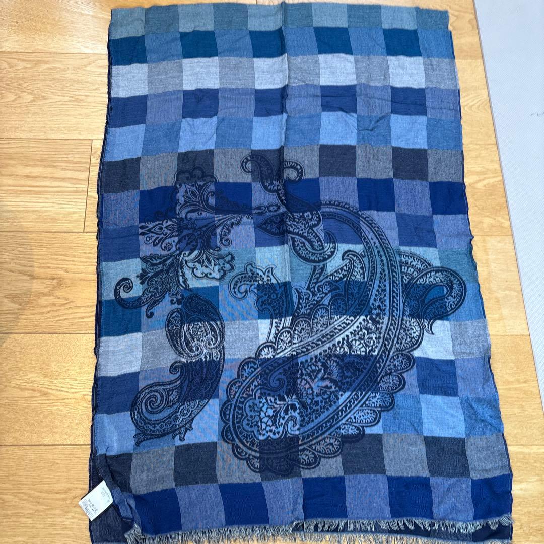ETRO エトロ　ストール　スカーフ　ペイズリー　65×200cm