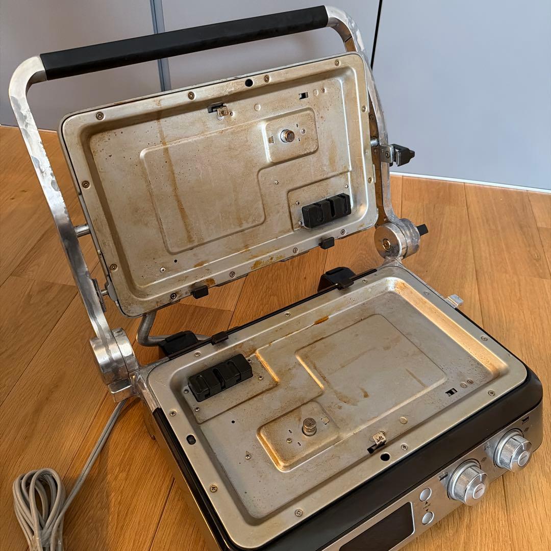 デロンギ マルチグリル BBQ コンタクトグリルプレート 上下温度調整可能