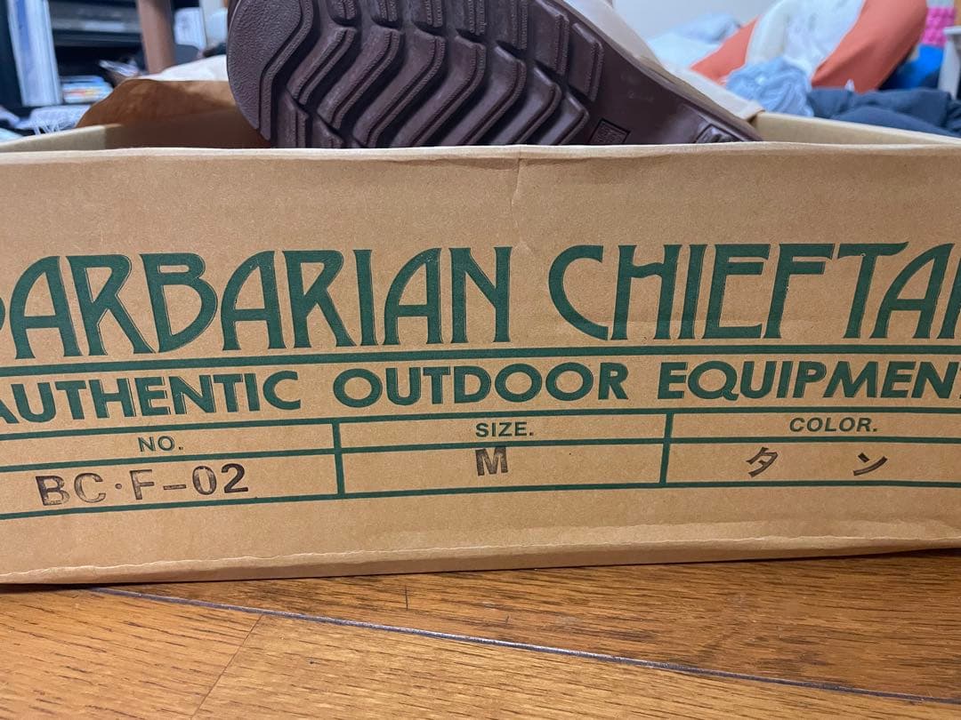 ⭐️お値下げしました⭐️ BARBARIAN チーフテンBC・F-02 タン