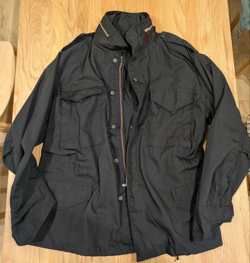 M-65 フィールドジャケット 3rd ブラック alpha社