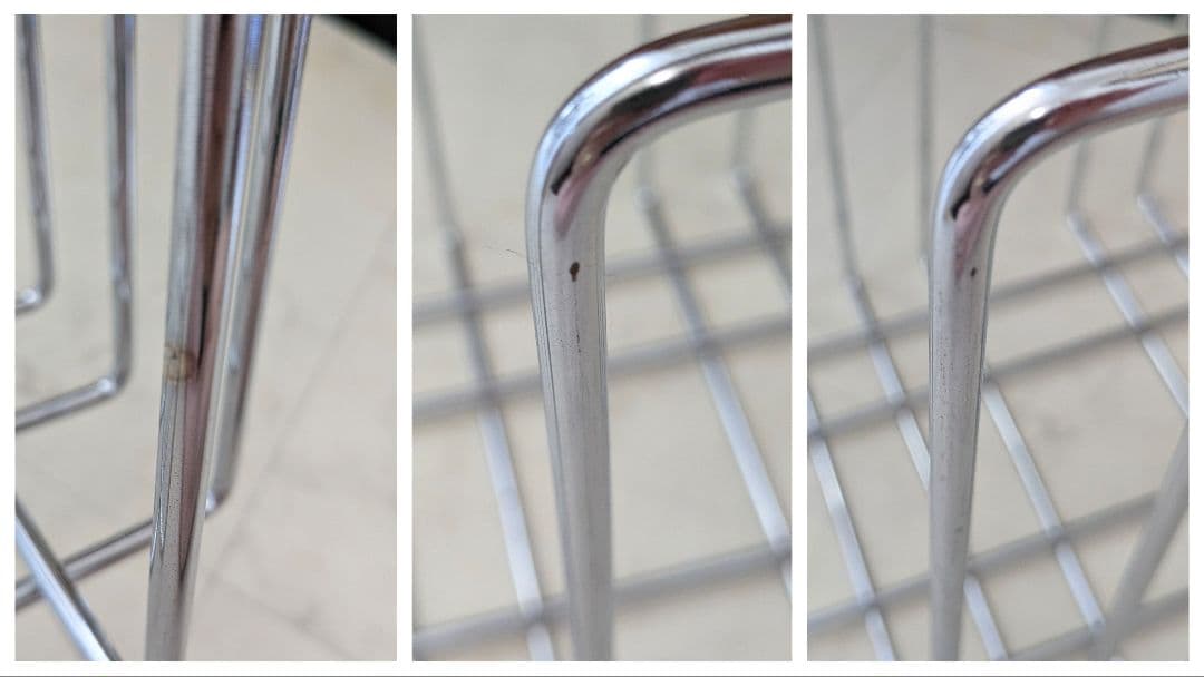 MERLO-T ペーパーコレクター スチール マガジン ラック ビンテージ