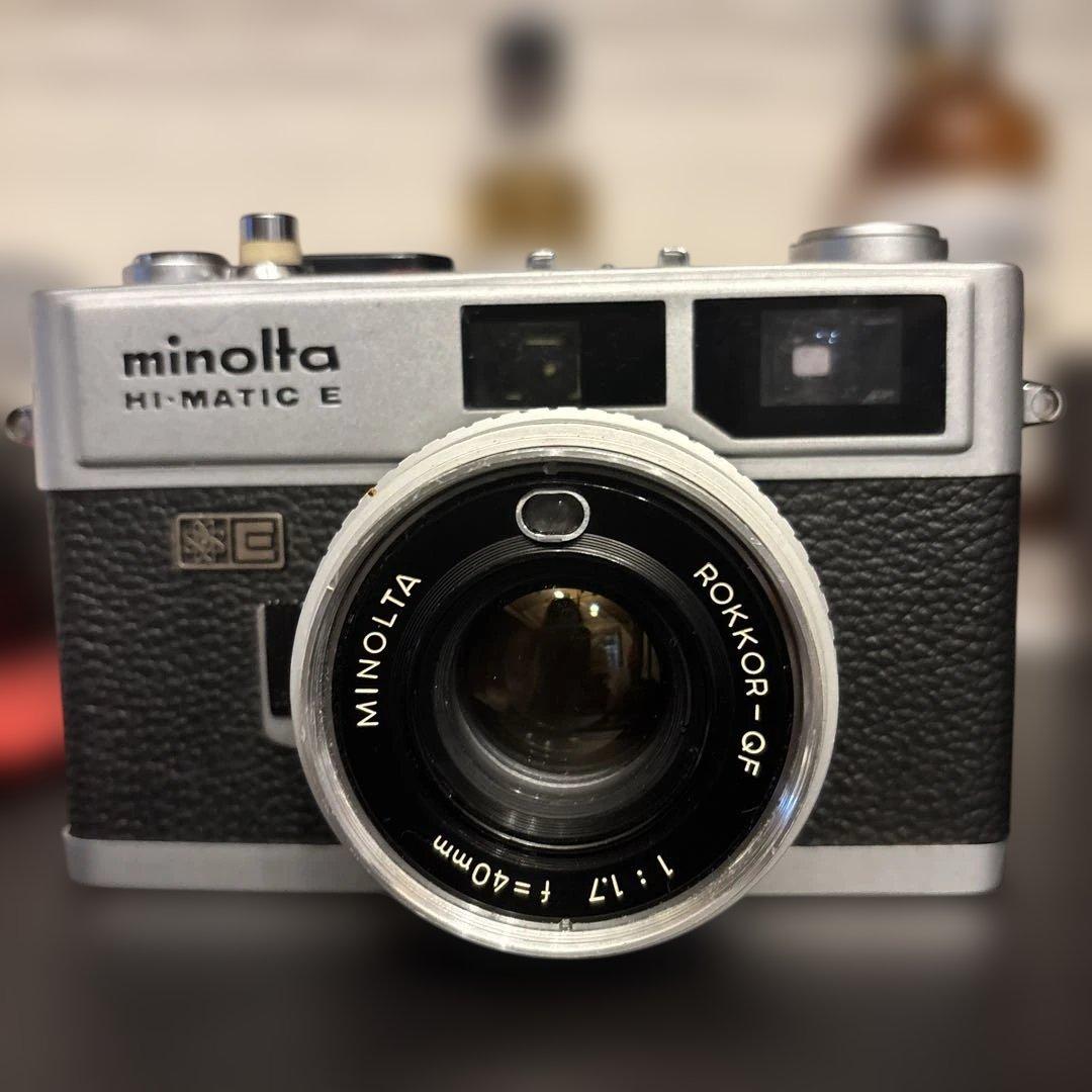 Minolta Hi-Matic E フィルムカメラ