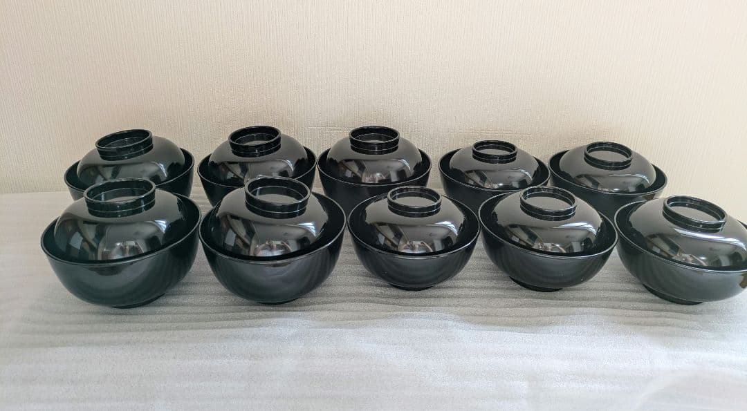 懐石道具 四つ椀 小丸椀 5客揃