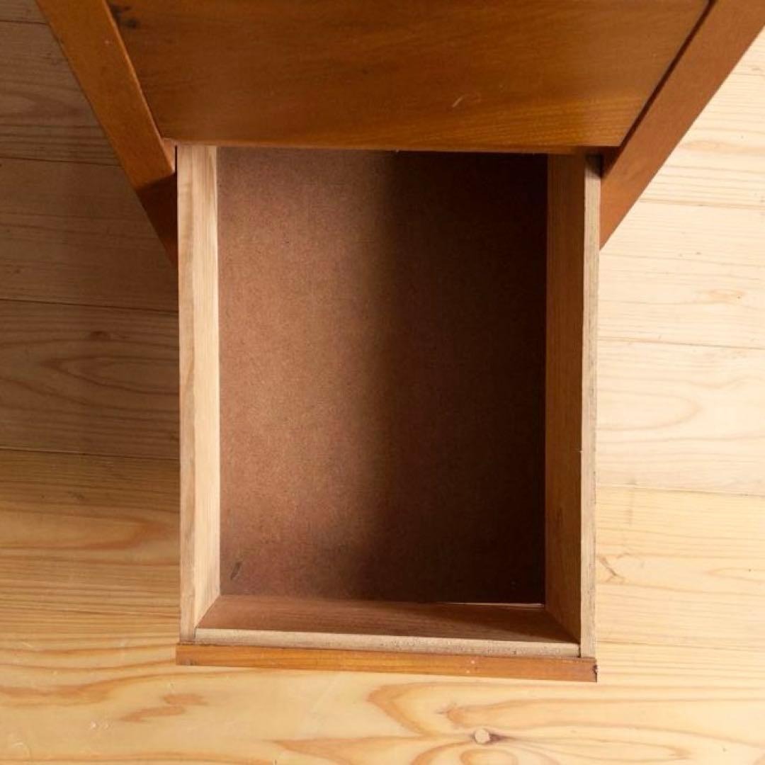 机　デスク　勉強机　木製　古道具　古家具　アンティーク　ビンテージ